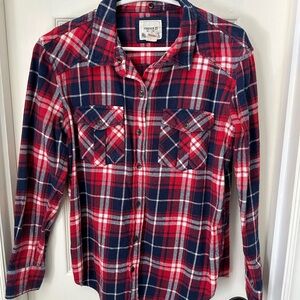 Forever 21 Red & Blue Flannel